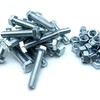 DOJA Industrial Hex Screws and Nuts Set, 8 x 60