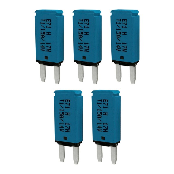 Mini ATM Auto Reset 15 Amp Circuit Breaker Fuse for