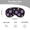 NOHSHE Out of Office Sleep Eye Mask Eye Cover Warning