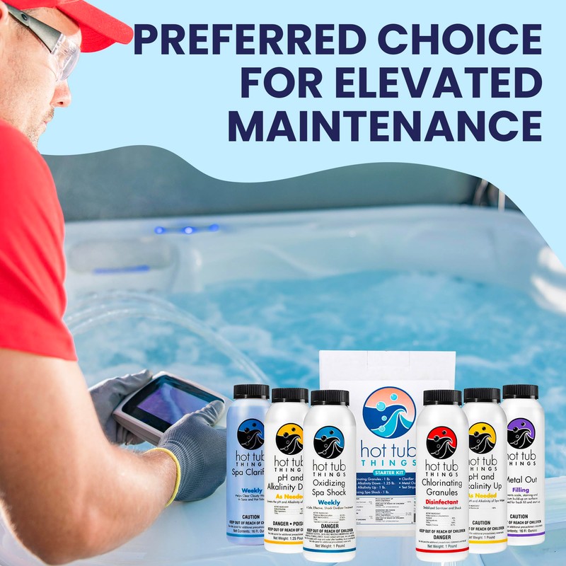 Hot Tub Things - Chlorine Starter Kit - Hot Tub