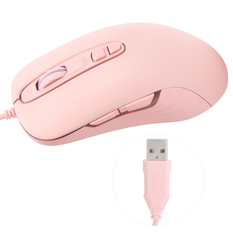 Ajazz Wired Mouse 6‑Speed DPI Drive Adjustable 7 Button Plug