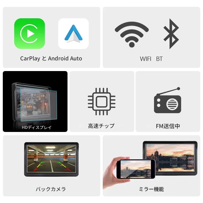 zmart CarPlay Android Auto Car Radio Multimedia Video Player 7