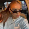 Laurinny Retro Rectangular Sunglasses 90s Rectangle Narrow Glasses Sunglasses Women's