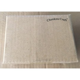 Chenkou Craft Decoración de boda de mariposa de alambre de organza rosa, 26 unidades