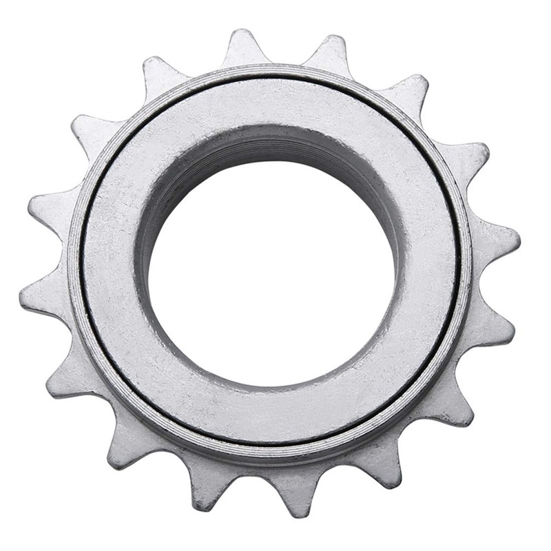 ZHIQIU 16T Bicycle Anti-Rust Freewheel for 1 Speed (16T-Silver)