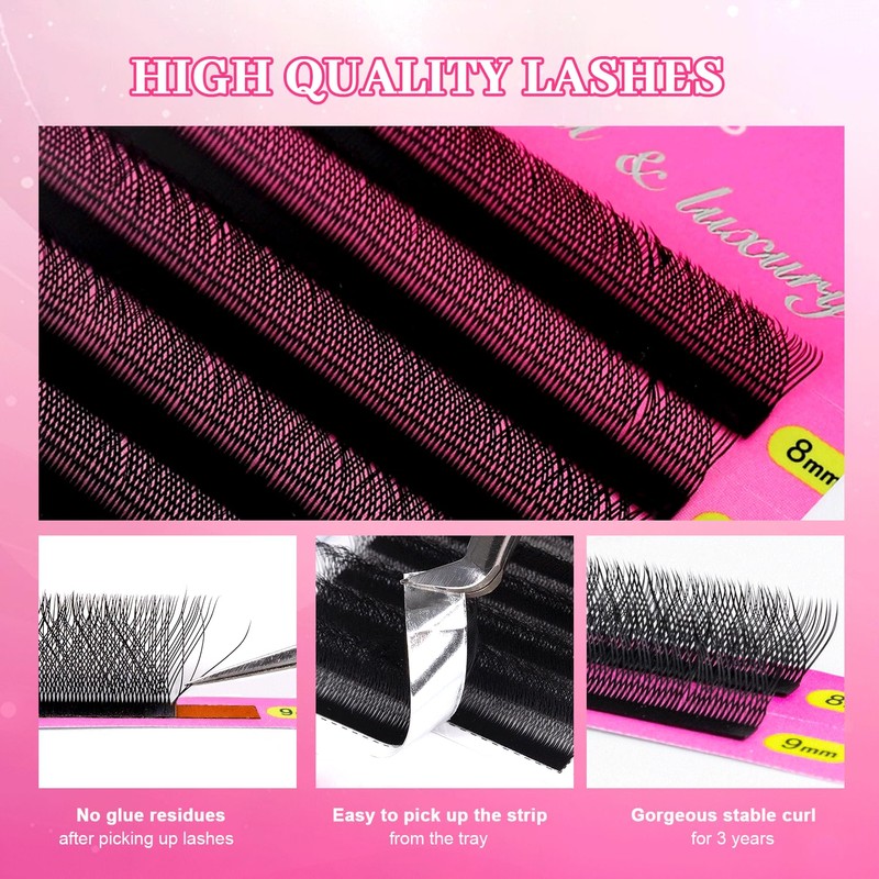 TDANCE YY Lash Extensions Premade Volume Eyelash Fans YY Lashes