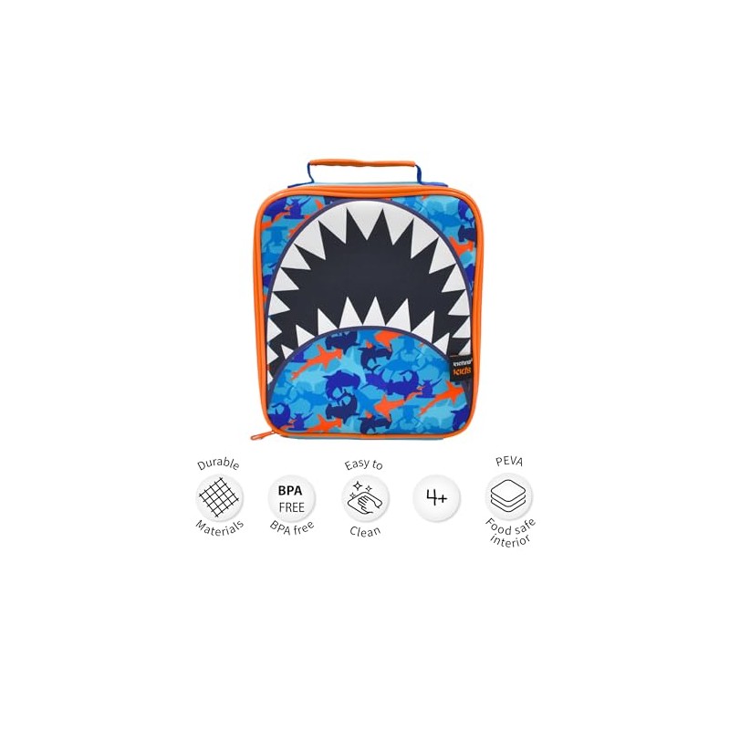 Kichna Kids Blue Shark Lunch Set