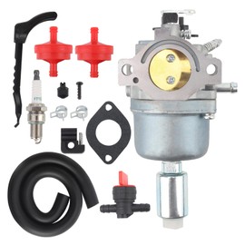 Carbbia Carburetor for John Deere LA125 D105 D100 LA105 LA110 LA115 L1742 1742HS S17 JS40 Lawn Tractor for Nikki 594593 697203 792036 792345