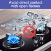 HOMETITUTE Stove Top Cover 28x20 Crystal Butterfly Heat Resistant Mat