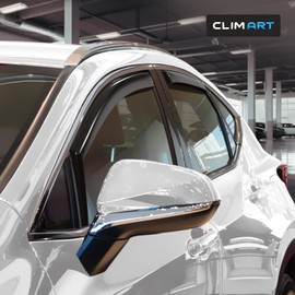 CLIM ART in-Channel Incredibly Durable Rain Guards for Lexus NX 2022-2025, Original Window Deflectors, Vent Window Visors, Vent Deflector, 4 pcs. - 622305