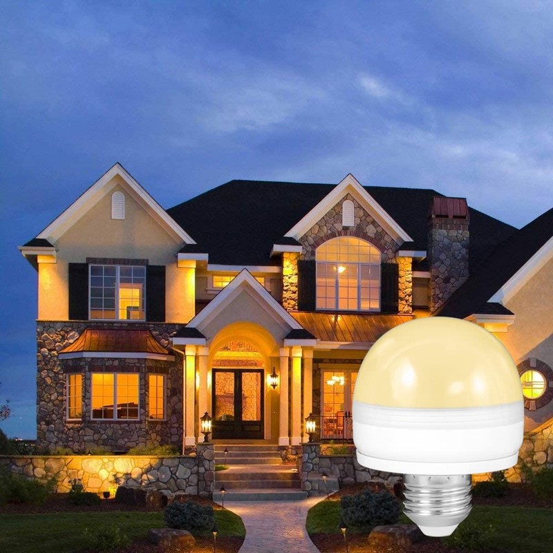 BLUEYE Rechargeable Battery Operated Light Bulb,2Packs,300LM,40W Equivalent,E26 Detachable Charging(E12 available),4