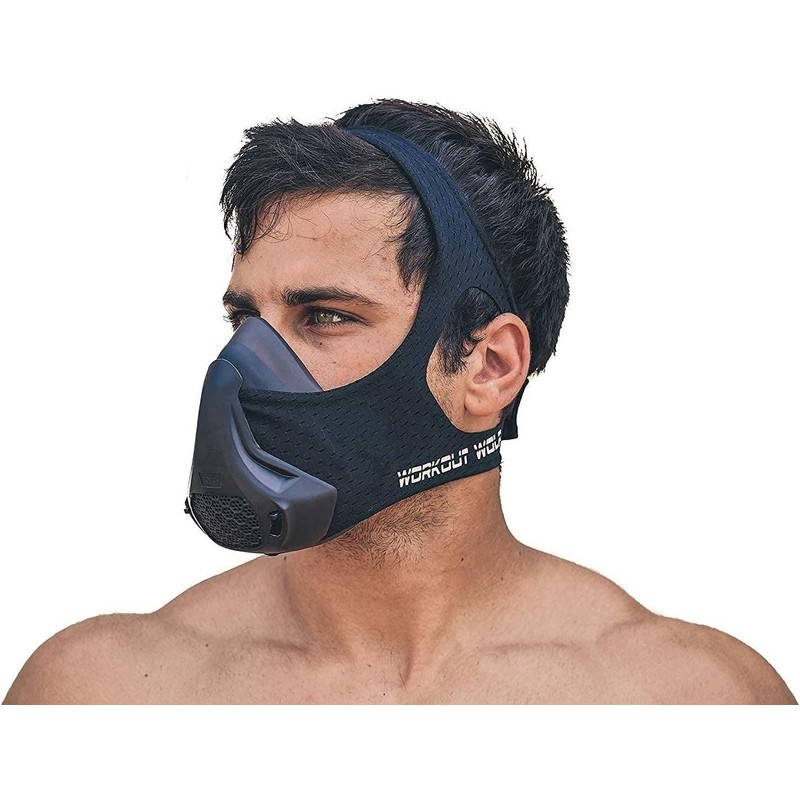 Training Altitude Mask, High Elevation Sport Mask to Improve Lung