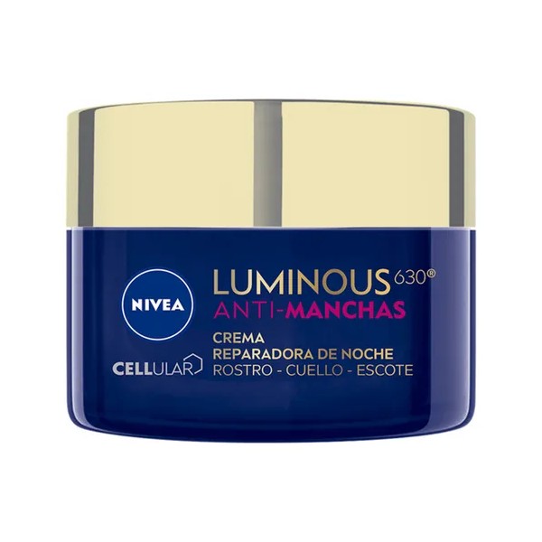 Crema Facial Reparadora Noche Anti-manchas Ácido Hialurónico