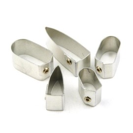 MyTinyWorld Set of 5 Metal Small Banana Sugar Craft Cutters