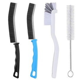 Xemnys Fugendüse Reinigungsbürste, harte Borsten, dünne Lückenreinigungsbürste, Fugenreiniger, magische Bürste, Reinigungsbürste für kleine Räume, Reinigungswerkzeug für Zuhause, Badezimmer, Dusche,