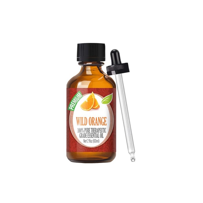 Healing Solutions 60ml Oils - Wild Orange Essential Oil -