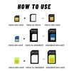 FirSea 2 Sets SIM Card Adapter Kit Includes Nano Sim