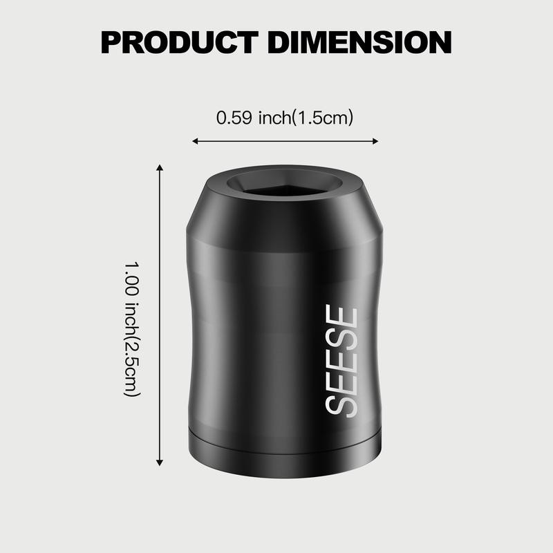 SEESE 2 Pcs Strong Magnetic Screw Ring, 1/4 Inch/ 6.35