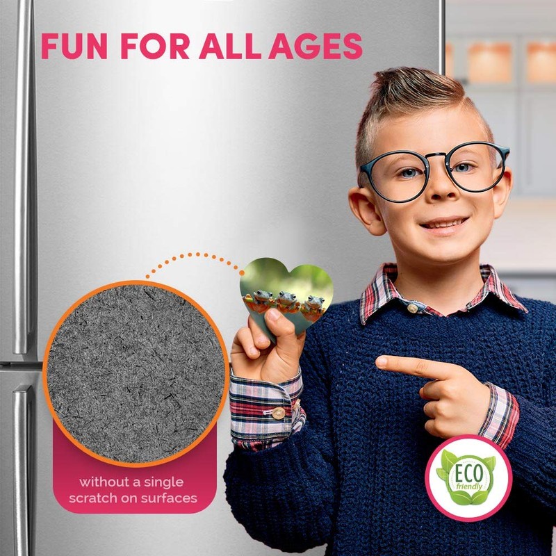 1 x Heart MDF Magnets - Tree Frogs Java Flying