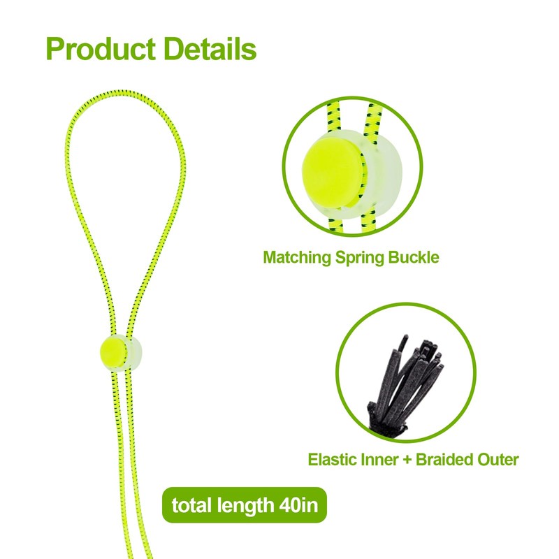 smrtcol Swimming Bungee Goggle Strap-Bungee Cord Straps for Swim Goggles