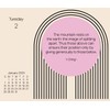 2024 Zen Day-at-a-Time Box Calendar
