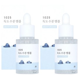 Round Lab 1025 Dokdo Moisture Ampoule 30ml x 2 Hyaluronic Acid Low-Irritation Ampoule / 라운드랩 1025 독도 수분 앰플 30ml x 2개 히알루론산 저자극 앰플