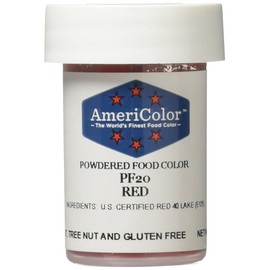 Americolor Powder Food Color, 3gm, Red