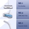 Cordless Electric Spin Mop, Electric Floor Cleaner with Water Sprayer