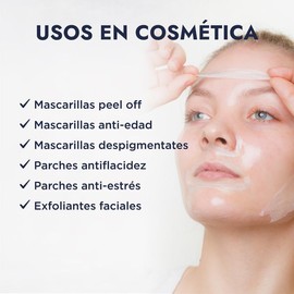 Hebbe - Alginato de Sodio, Gelificante y Espesante Natural para Cosméticos, 1000 g