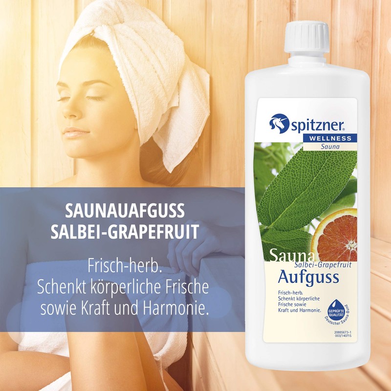 Spitzner Sauna Infusion Grapefruit 190 ml/1000 ml, , 1000 ml,