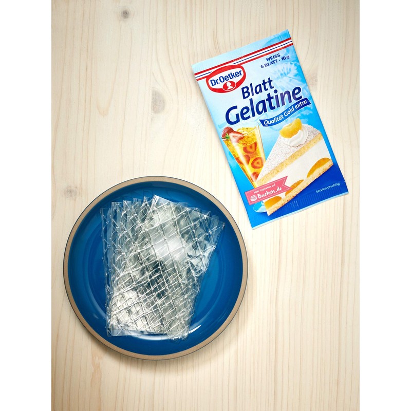 Dr. Oetker Blatt Gelatine Weiss