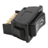 Toggle Switch Rocker Switch On/Off/On Momentary with Green Lamp DC12V