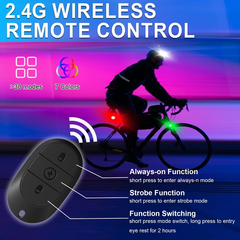 LIGBT 1000mAh Wireless Led Strobe Light with Remote Control Led