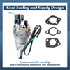 Carburetor Kit Compatible with Westinghouse WGen9500DF WGen9500DFC Portable Generator Dual
