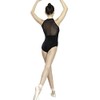 ModLatBal Leotardo para mujer con cuello halter, elastano, algodón, ballet,