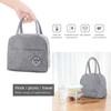 JEEZAO Small Lightweight Lunch Bag, Cool Bag, Insulated Bag for