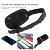 AFISHTOUR EVA Hard Shell Shoulder Messenger Bag Large Capacity Travel