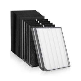 2000 Replacement Filter Compatible with Air Doctor 2000 & 2000i Air Purifiers – Includes 2 Premium Filters, 4 Carbon Filters, and 8 Pre-Filters – Compare to Part # ADF2001, ADF2002, ADF2003