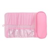 Cosmetic Bag Professional Makeup Brush Rolling Case Pink Cosmetics Make