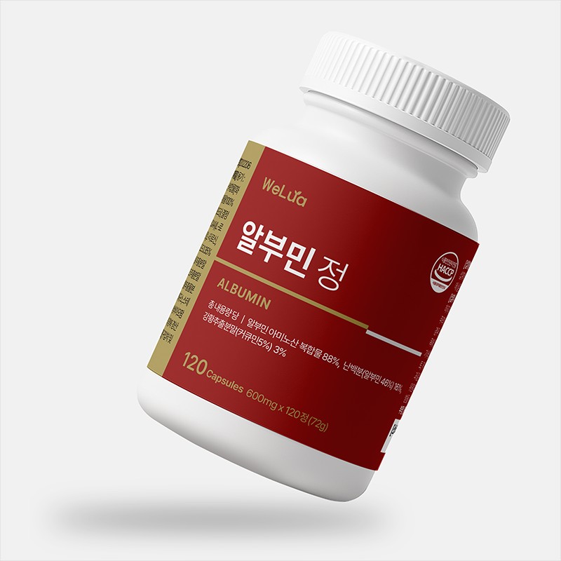 Wellua 2+1 high-content albumin tablets, egg white powder, edible albumin