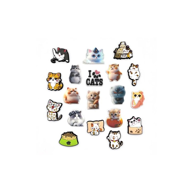 Generic Cute Cats Shoe Charms