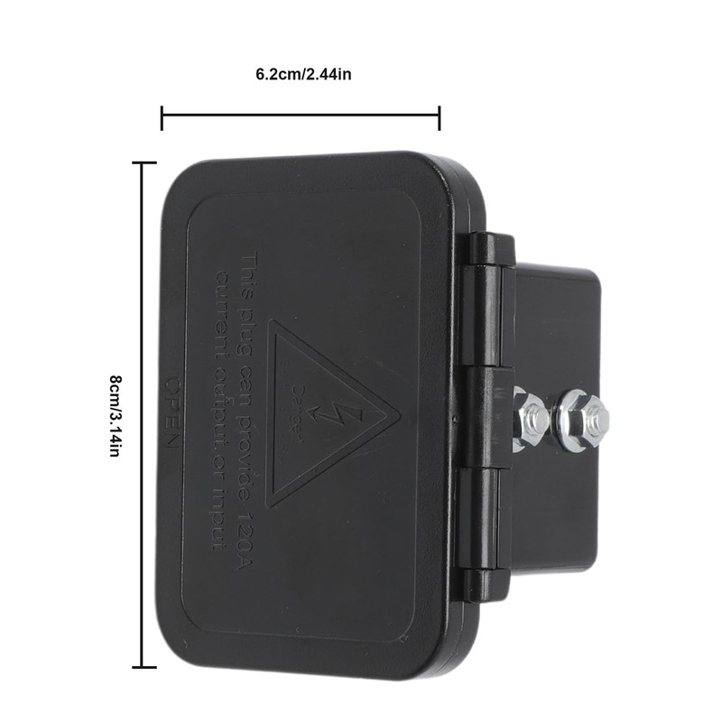 GNXfixt 120A Flush-Mounted Mounting Frame with Cover Plug, Panel Base