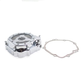 Engine Stator Cover See Through for Suzuki 2005-2008 GSXR 1000 Chrome w/gasket