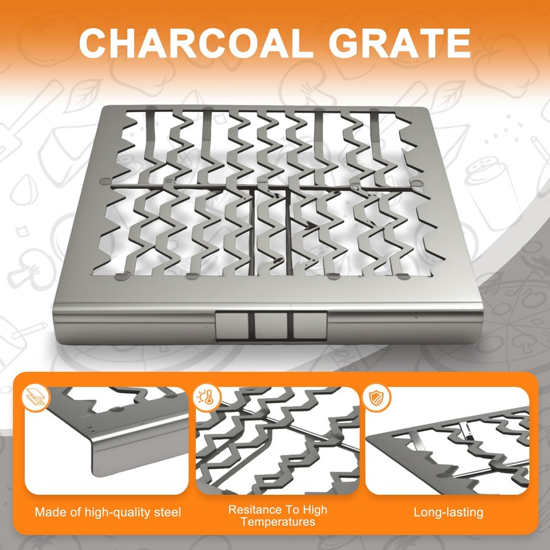 Desecne Charcoal Grate Compatible with Masterbuilt Gravity Series 560 800