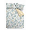 Catherine Lansfield Inga Leaf Reversible Single Duvet Cover Set with