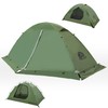 2-Person Backpacking Tent for 4-Season - Winter Waterproof Tent for