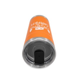 Life is Better at The Campsite 20 oz. Tumbler - Offers Superior Heat and Ice Retention - Includes a BPA-Free Lid - Orange (53055)