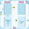 Xqumoi Axolotl Sticky Note A5 Notebooks Pens Stationary Set -