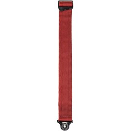 D'Addario Accessories Auto Lock Guitar Strap - Blood Red (50BAL11)