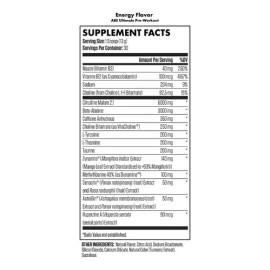 Applied Nutrition Abe All Black Everything Pre-entreno 30srv Sabor Tropical Vibes                                                                     